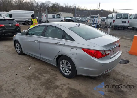 2011 Hyundai Sonata Gls from USA, damaged, VIN 5NPEB4AC1BH010588